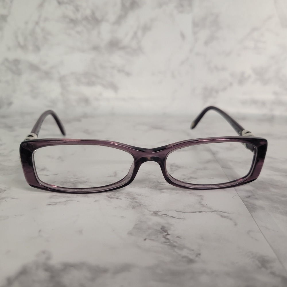 Tiffany & Co TF 2016 8061 Purple Rectangular Eyeglasses Frames Paloma Picasso X
